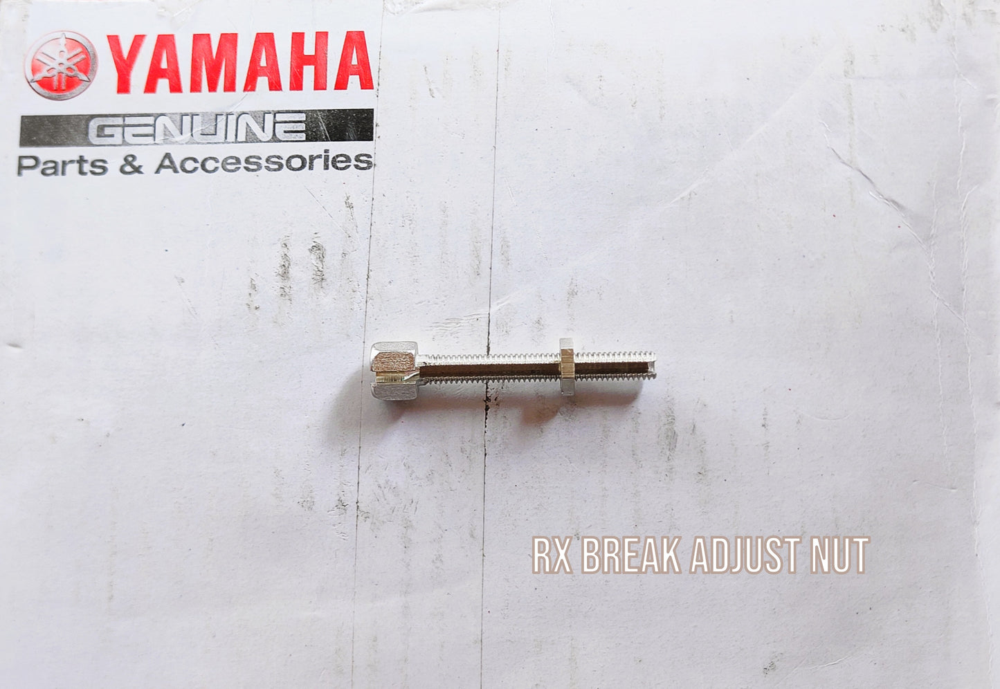 RX Fr Break Adjust Nut